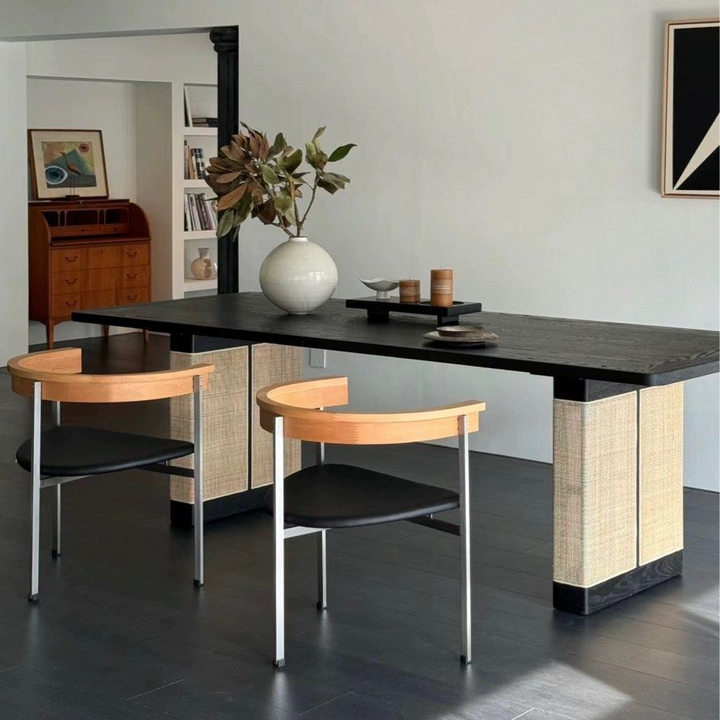 LAURENCE Modern Solid Wood Dining Table