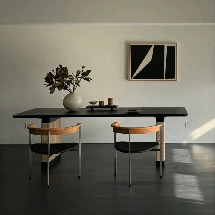 LAURENCE Modern Solid Wood Dining Table