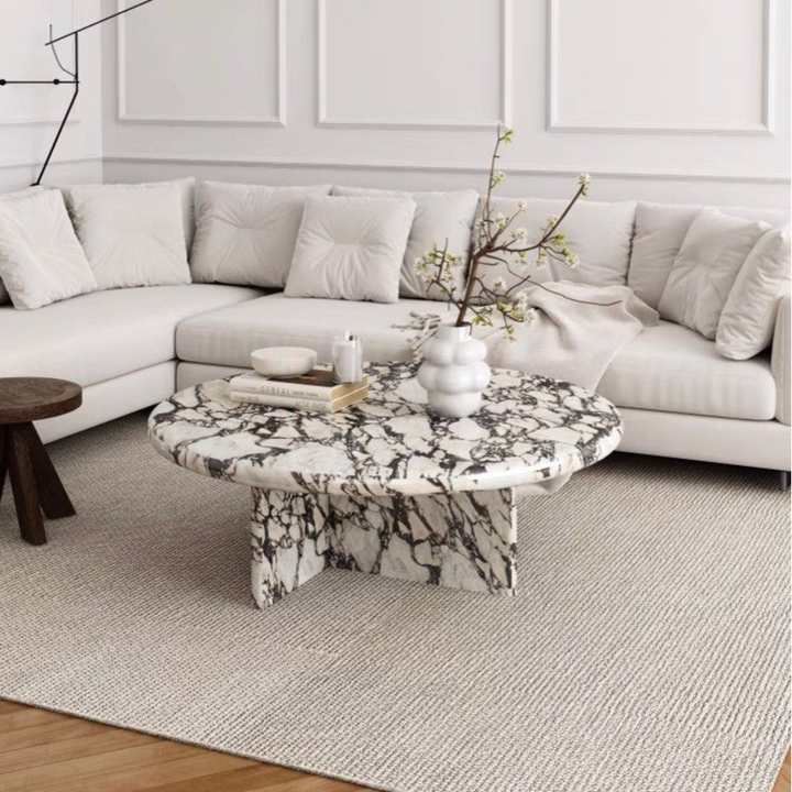 LAUREN Modern Marble Coffee Table