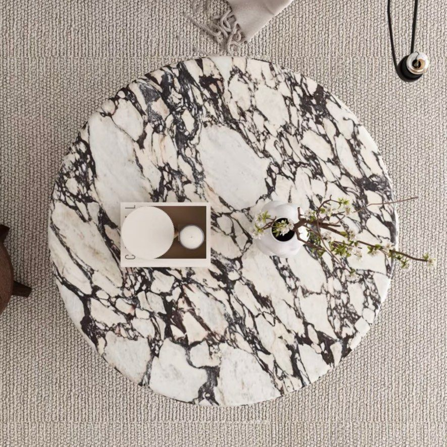 LAUREN Modern Marble Coffee Table