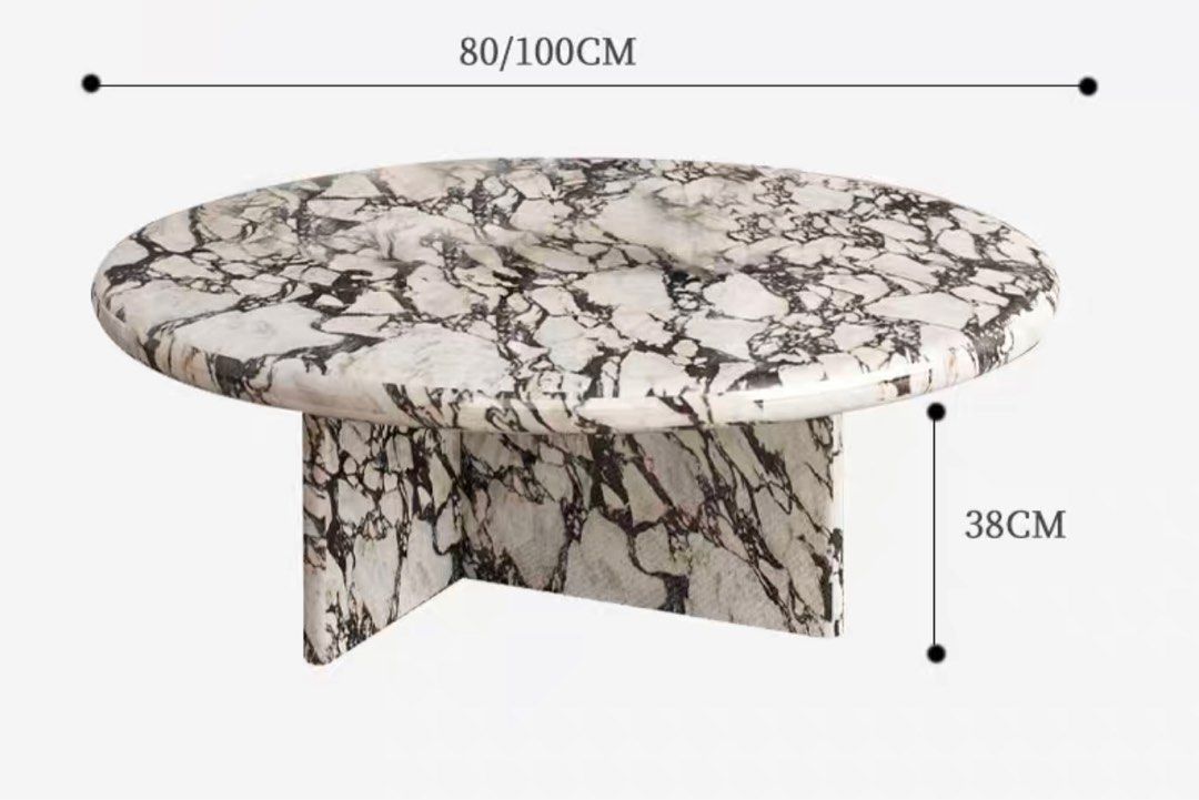 LAUREN Modern Marble Coffee Table