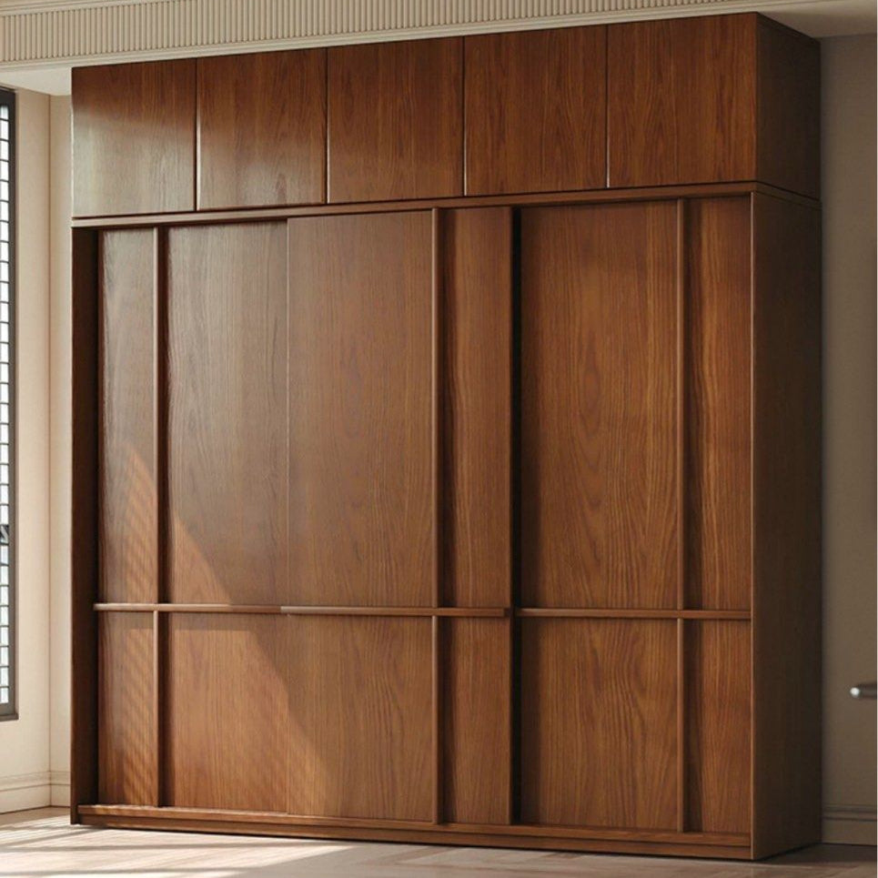 URSHER Modern Solid Wood Wardrobe