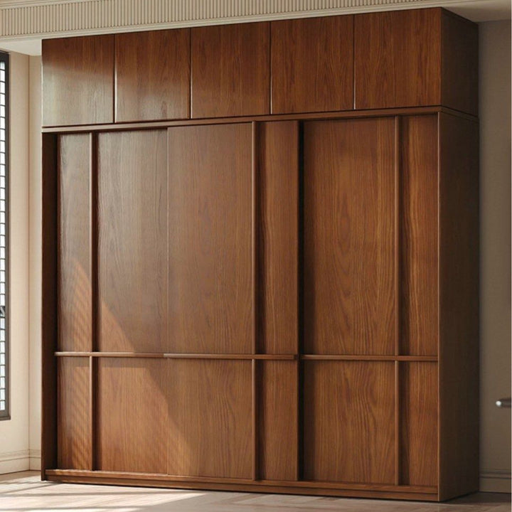 URSHER Modern Solid Wood Wardrobe