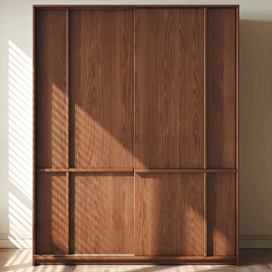 URSHER Modern Solid Wood Wardrobe