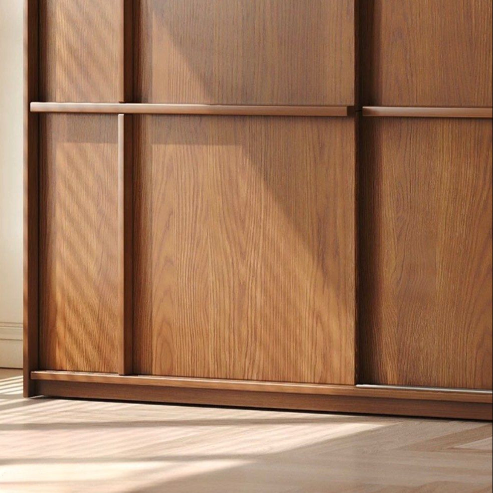 URSHER Modern Solid Wood Wardrobe