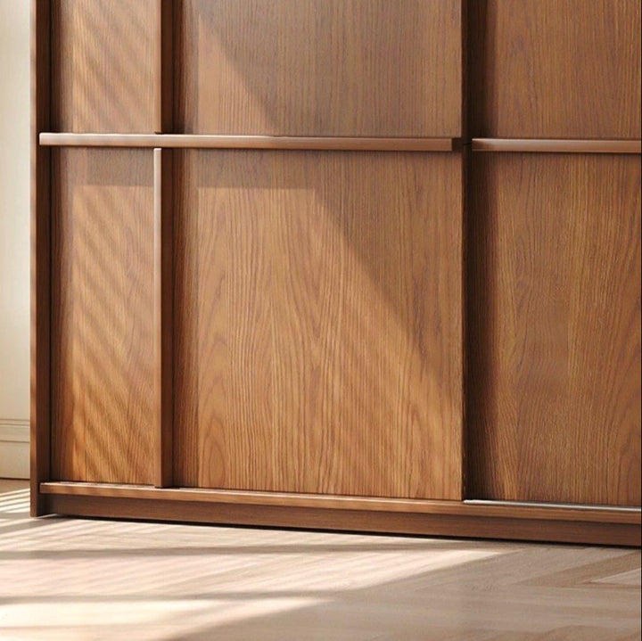 URSHER Modern Solid Wood Wardrobe