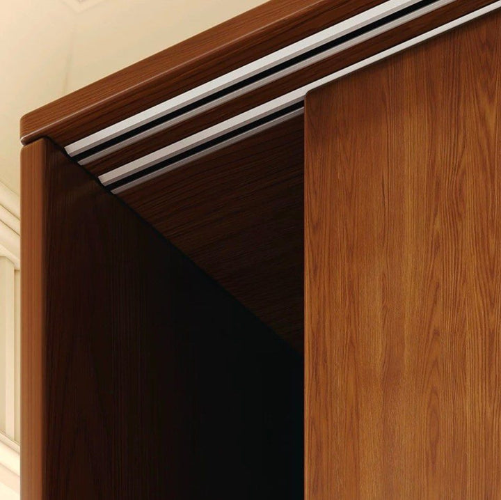 URSHER Modern Solid Wood Wardrobe