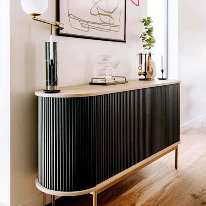 HOKYO Modern Solid Wood Sideboard