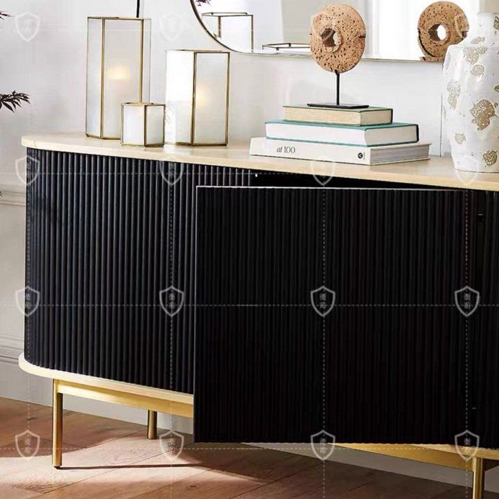 HOKYO Modern Solid Wood Sideboard
