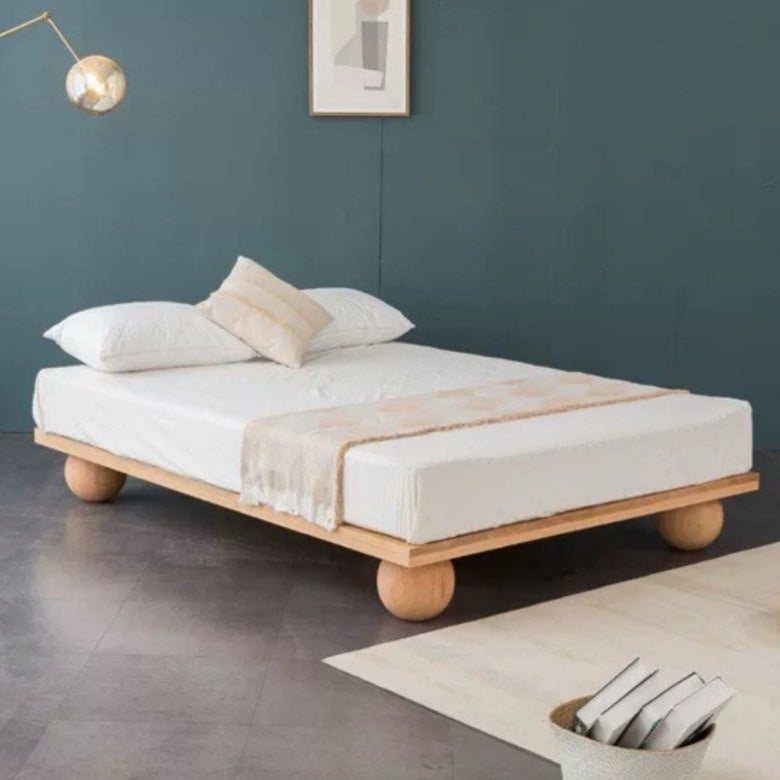 VADEL Japandi Solid Wood Bedframe