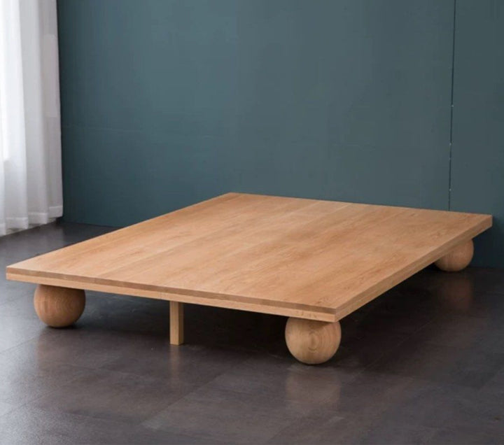 VADEL Japandi Solid Wood Bedframe
