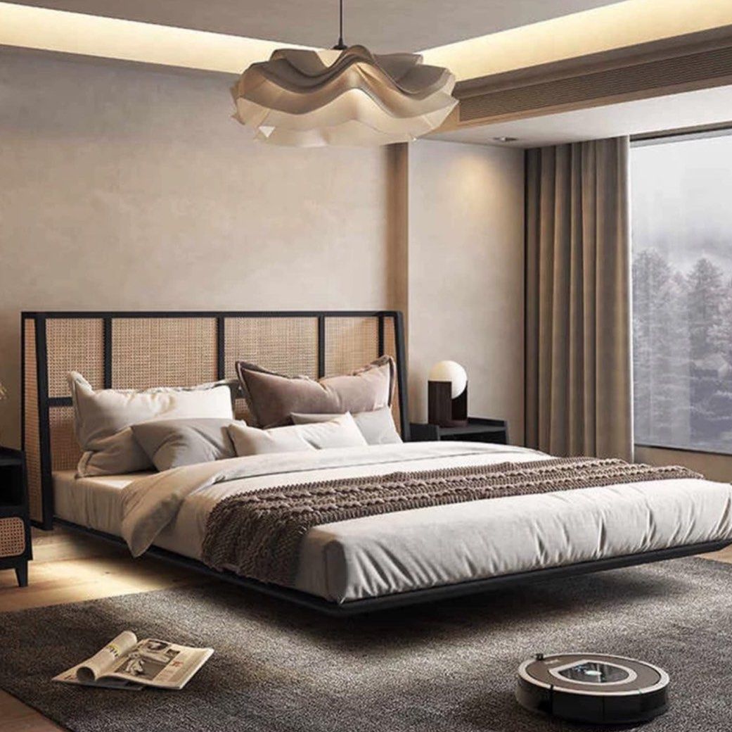 VAES Vintage Rattan Bedframe – Radical Homes