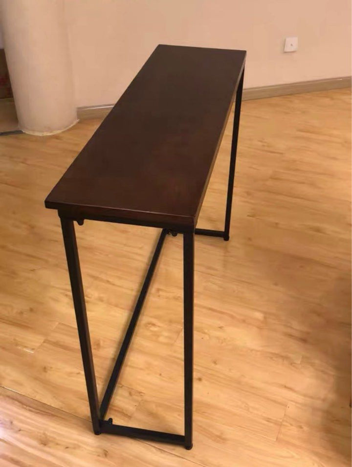 LYRA Ultra Slim Solid Wood Console Table