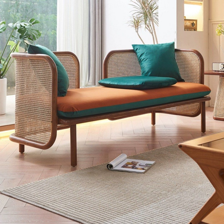 NOZUMI Japandi Rattan Sofa
