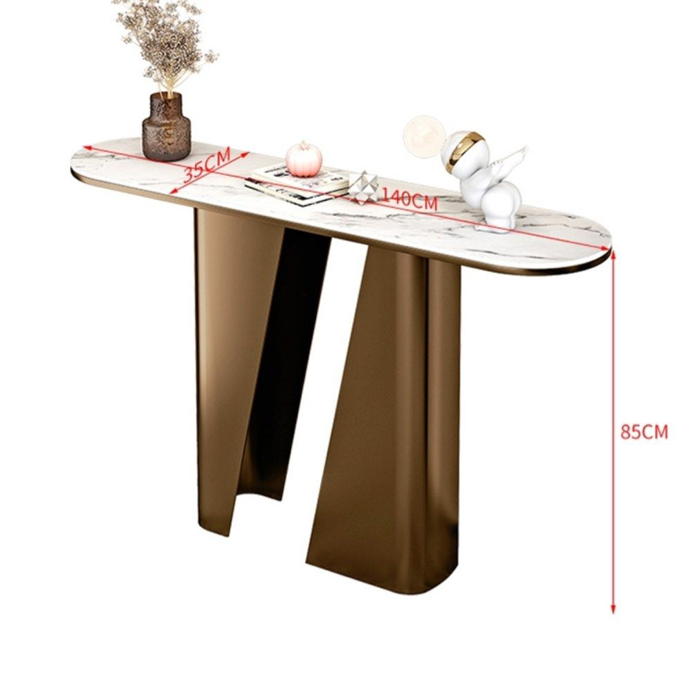 TAMSIN Modern Sintered Stone Console Table