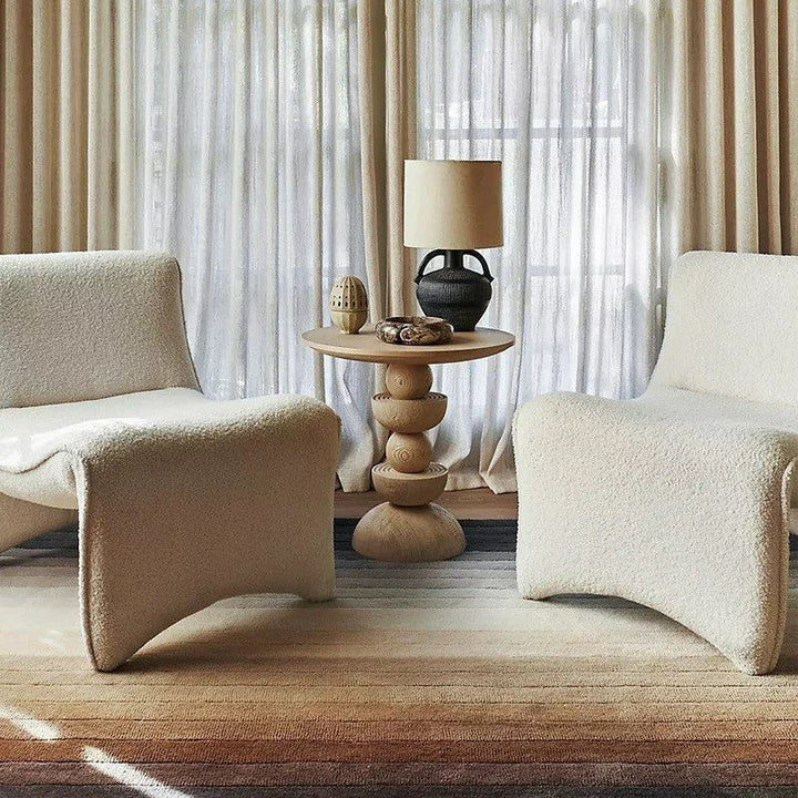 VALONCHE Modern Solid Wood Side Table
