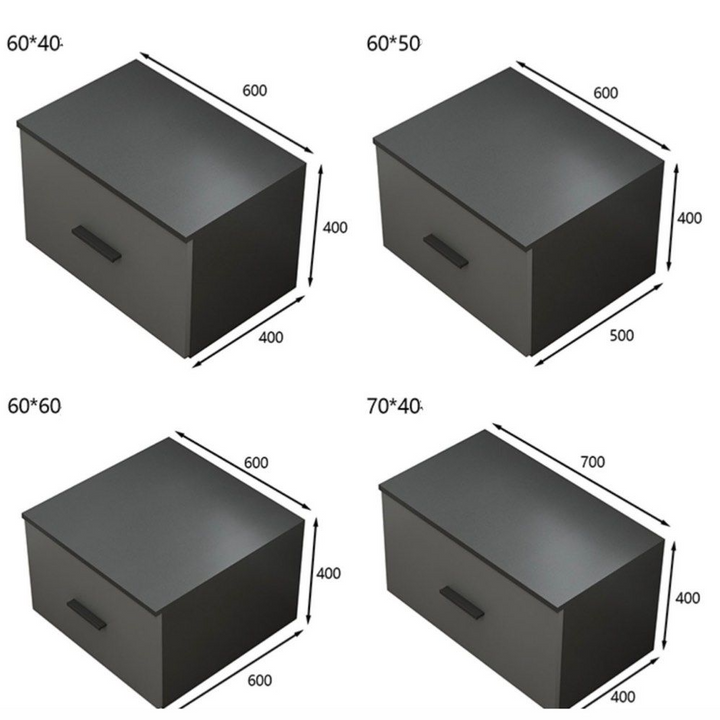 MANON Modern Storage Platform Bedframe