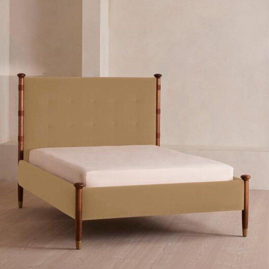 VAOLO Modern Velvet Bedframe