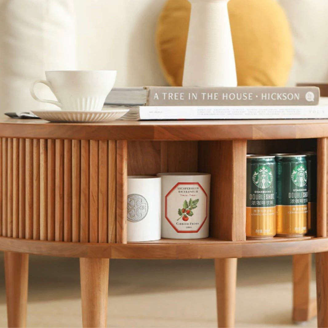 PHOEBE Round Coffee Table Set