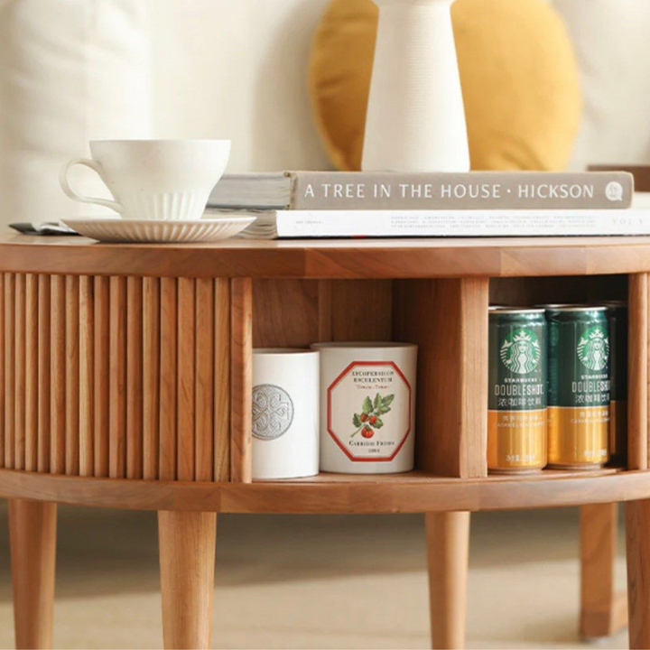 PHOEBE Round Coffee Table Set