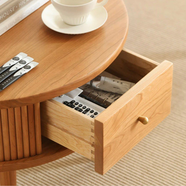 PHOEBE Round Coffee Table Set