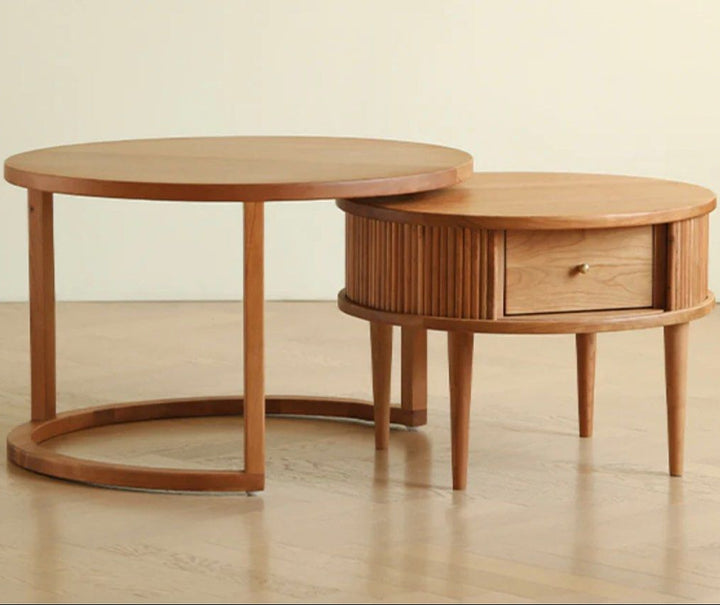 PHOEBE Round Coffee Table Set