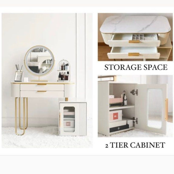 VAYER Modern Vanity Table Set