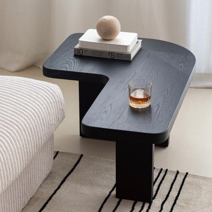 HAYLEY Modern Solid Wood Coffee Table