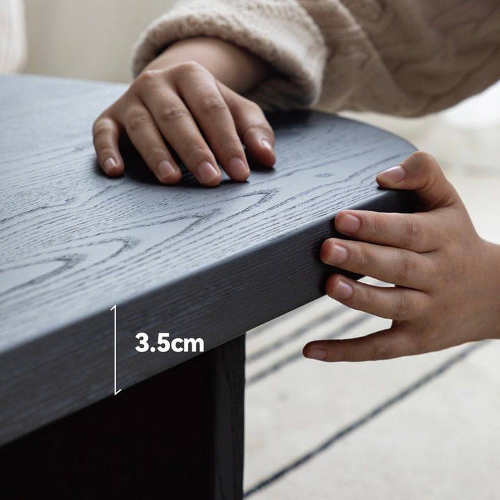 HAYLEY Modern Solid Wood Coffee Table
