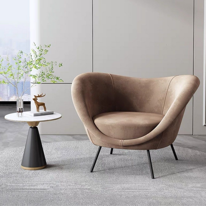 BEATRICE Modern Velvet Lounge Chair
