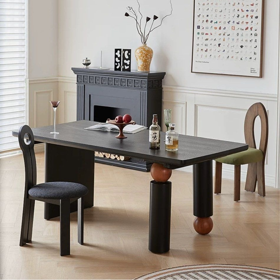 JOHNSON Modern Solid Wood Dining Table