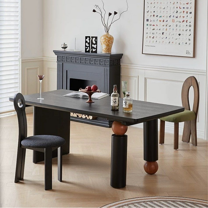 JOHNSON Modern Solid Wood Dining Table