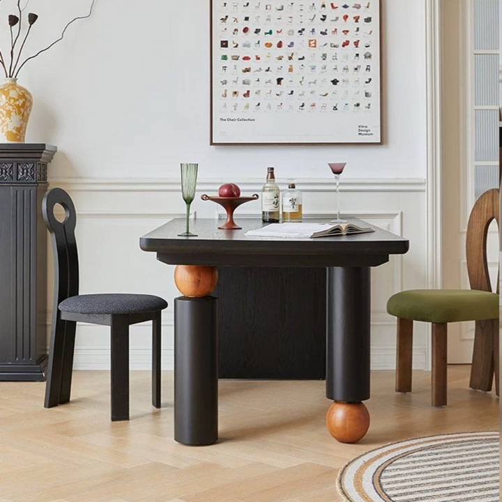 JOHNSON Modern Solid Wood Dining Table