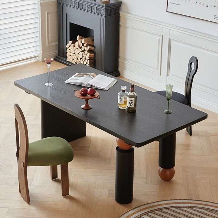 JOHNSON Modern Solid Wood Dining Table