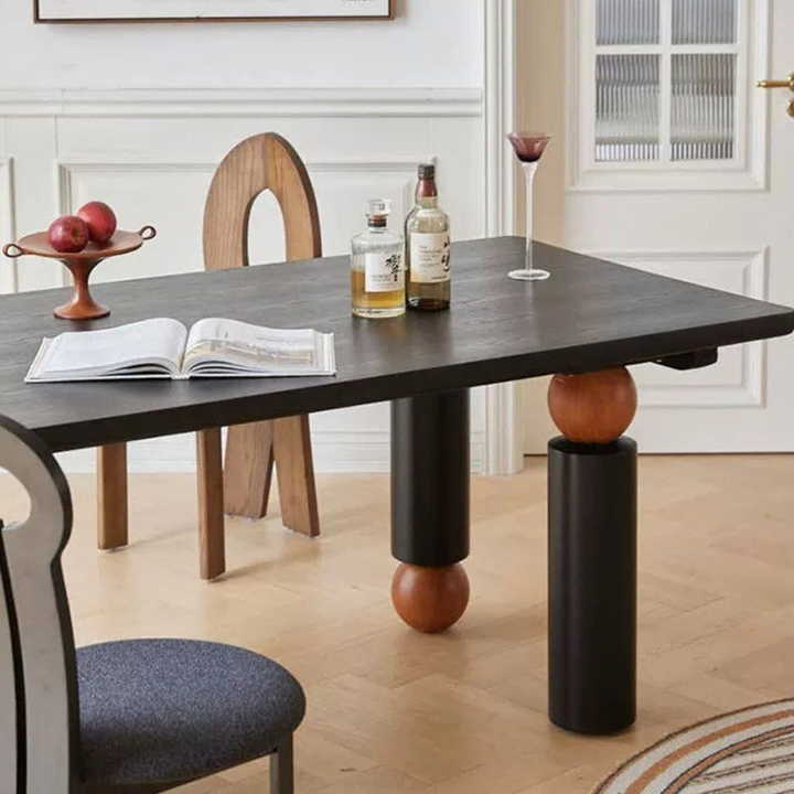 JOHNSON Modern Solid Wood Dining Table