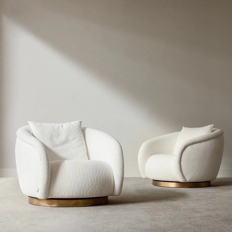 ASHER Modern Boucle Lounge Chair