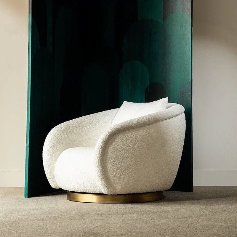 ASHER Modern Boucle Lounge Chair