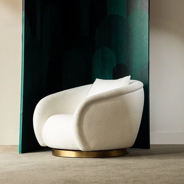 ASHER Modern Boucle Lounge Chair