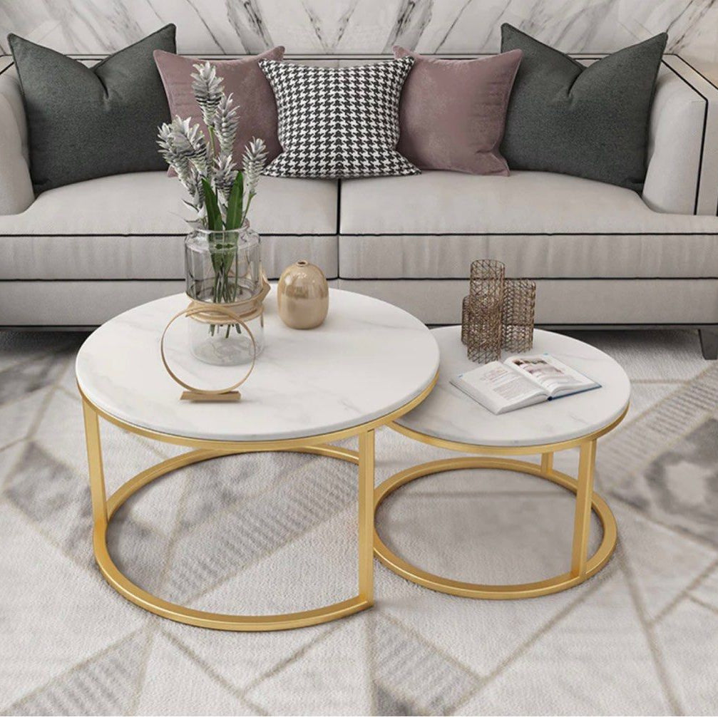 VELVETTE Two Piece Nesting Tables