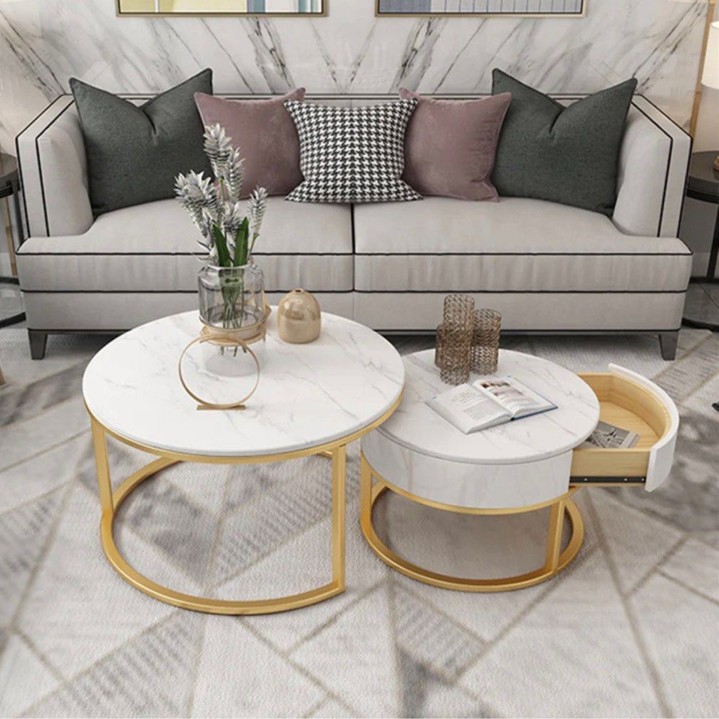 VELVETTE Two Piece Nesting Tables