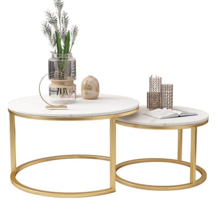 VELVETTE Two Piece Nesting Tables
