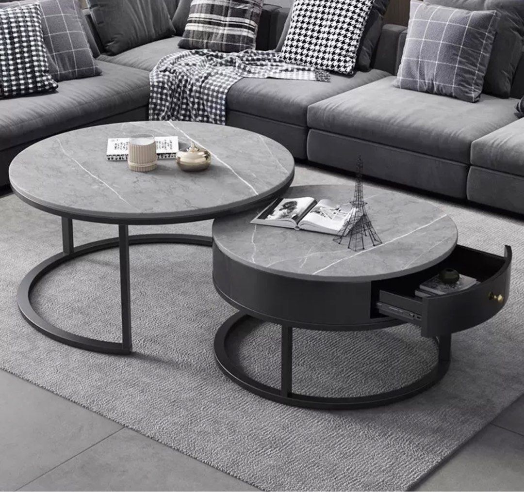 VELVETTE Two Piece Nesting Tables