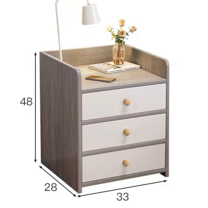 VENDE Bedside Table With Lock