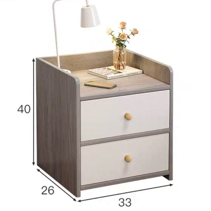 VENDE Bedside Table With Lock