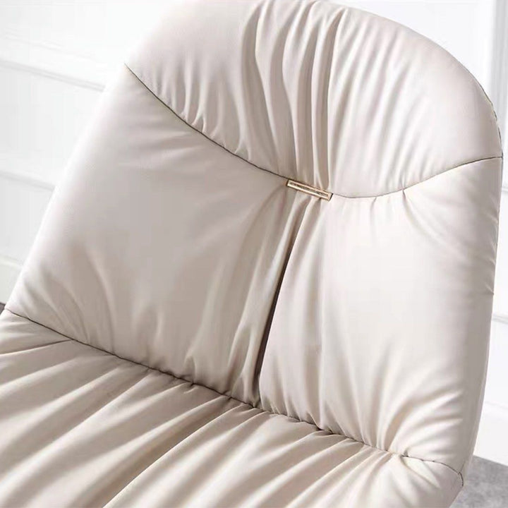 KRAVINOFF Modern Leather Dining Chair - Radical Homes Singapore