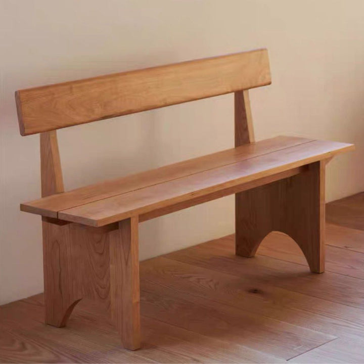 JEMIMA Japandi Solid Wood Dining Bench