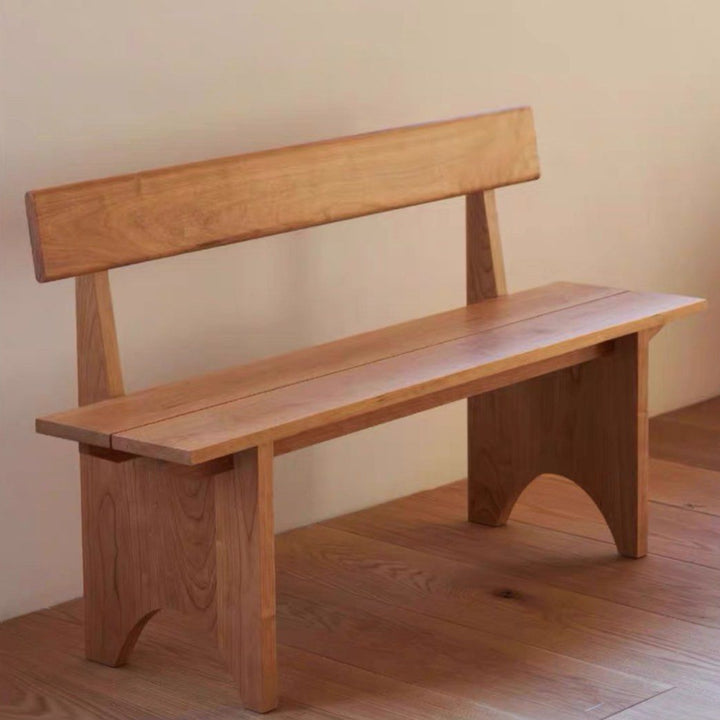 JEMIMA Japandi Solid Wood Dining Bench