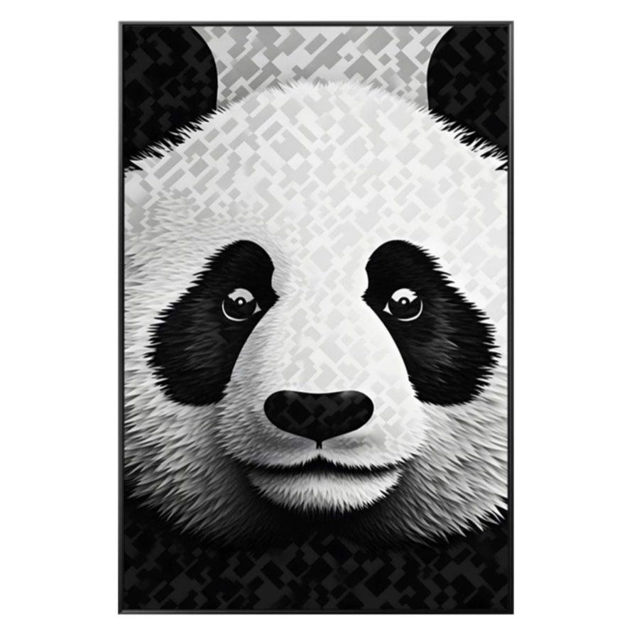 VERA Panda Oil Painting Wall Art