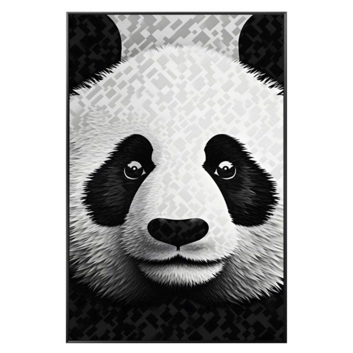 VERA Panda Oil Painting Wall Art