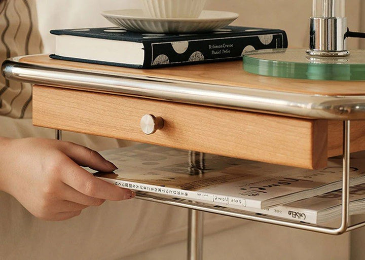 AGNETA Thin Solid Wood Table